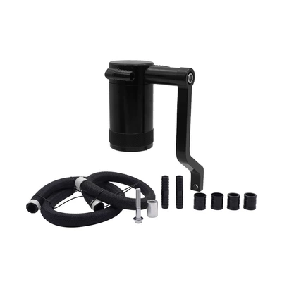 Car modified oil breather pot is suitable for Dodge Challenger Chrysler 6.4L 11-21 Z-type bracket (Fuel tank) - black