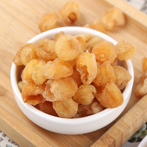 Factory Wholesale New Cargo Dried Longan Meat Direct Supply Bulk 500g Seedless Longan Fruit Tea Lantern Dried Longan Meat