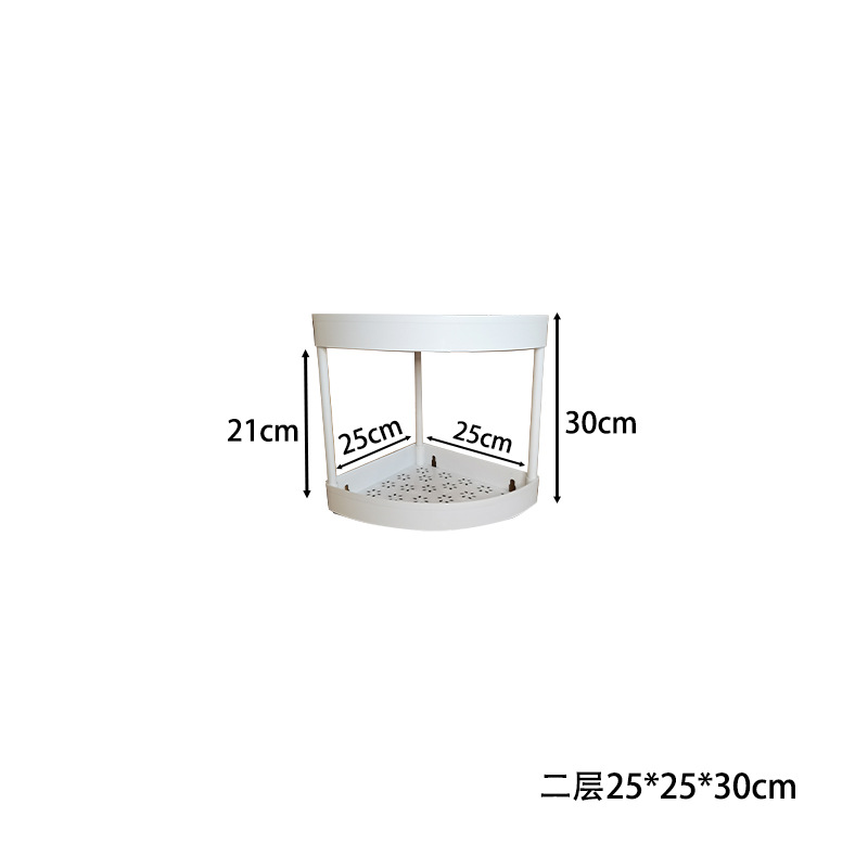 Hogar Baño de múltiples capas de suministros de baño rack de almacenamiento inodoro montado en el piso móvil triángulo de almacenamiento rack