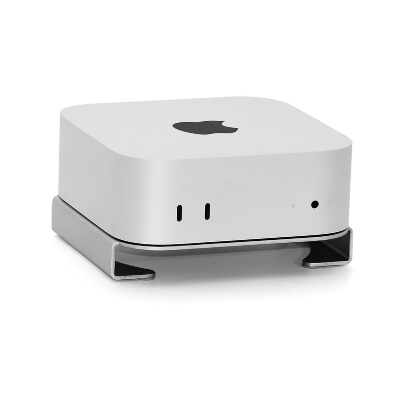 Aluminum Alloy Stand Suitable for Mac Mini M4/M4 Pro Desktop Computer Desk and Exclusive M4 Monitor