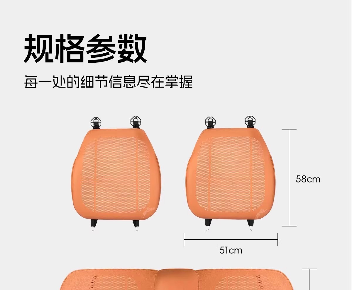 New full-cover car seat cushion made of perforated Nappa leather, high-end car seat pad, suitable for all seasons, front and rear seat cushion