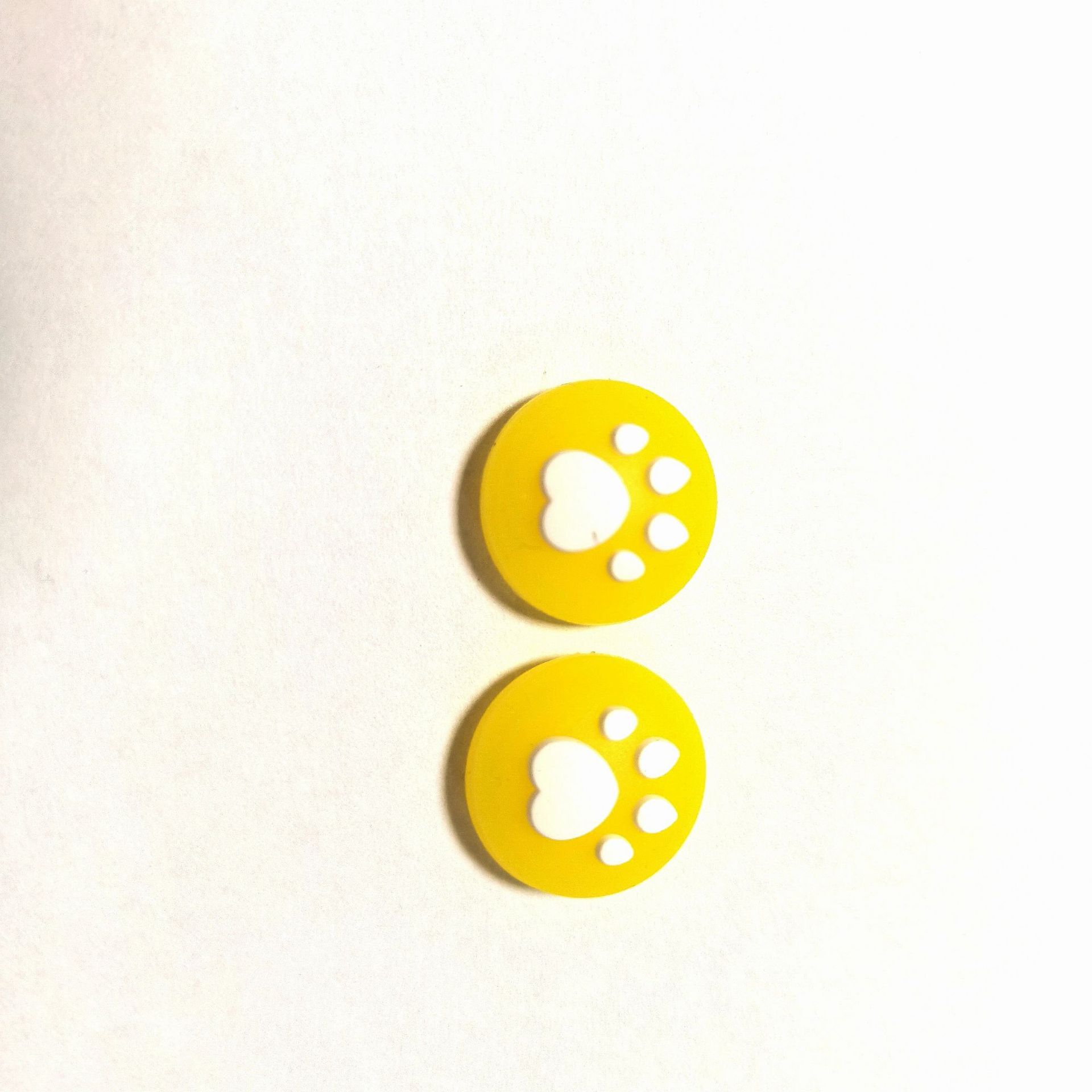 Joycon Rocker Cap interruptor garra de gato tapa de la manija izquierda y derecha Lite garra de gato de silicona protector Rocker cap