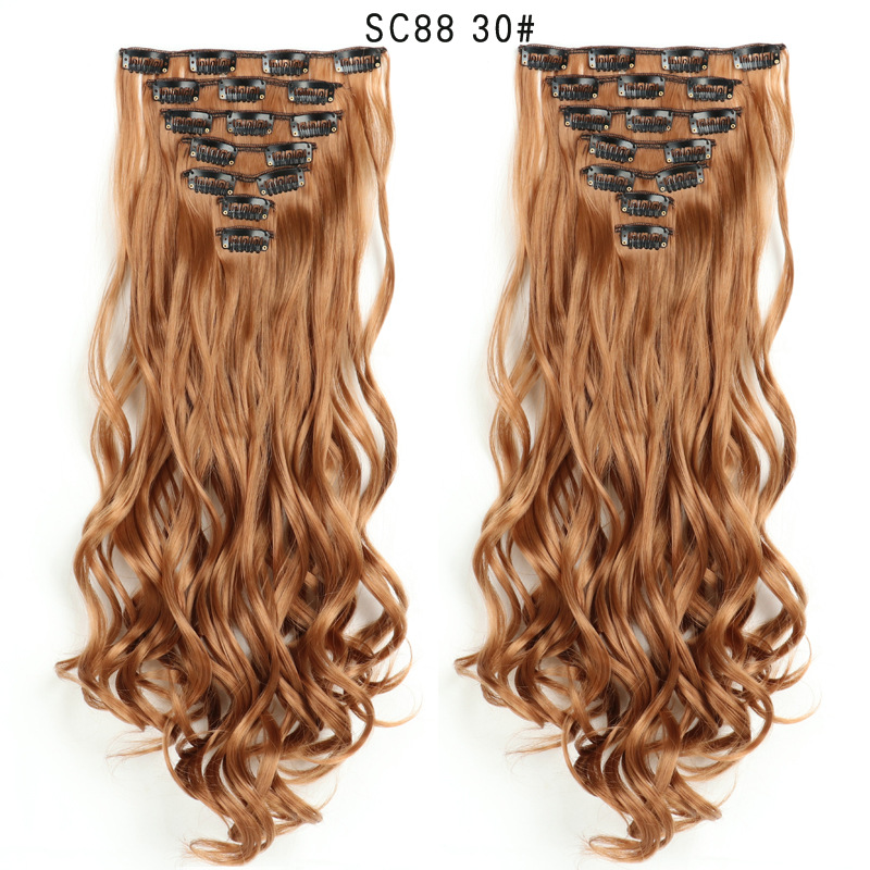 Women's Elegant Weekend Street High Temperature Wire Long Curly Hair Wigs display picture 8