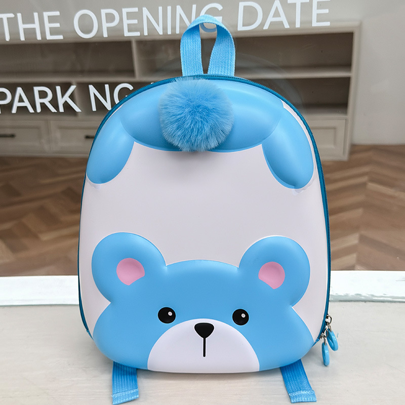 Cute oso niña jardín de infantes mochila de dibujos animados bebés transpirables niños 3 años de edad 5 años de edad mochila preescolar