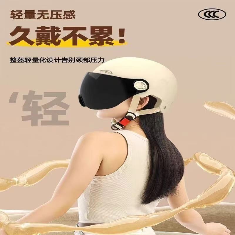 【送料無料】新規格3c認定電気自動車バッテリーカー男女兼用ヘルメット春夏四季オートバイ安全|undefined