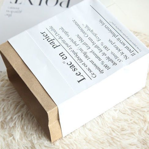 스몰 사이즈 크래프트 종이 봉투 [폭 14 길이 17]]