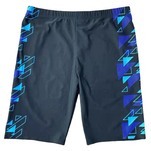 Manufacturer of fashion trendy men's swimming trunks men's boxer printed swimsuit plus size five-point swimming trunks hot spring
