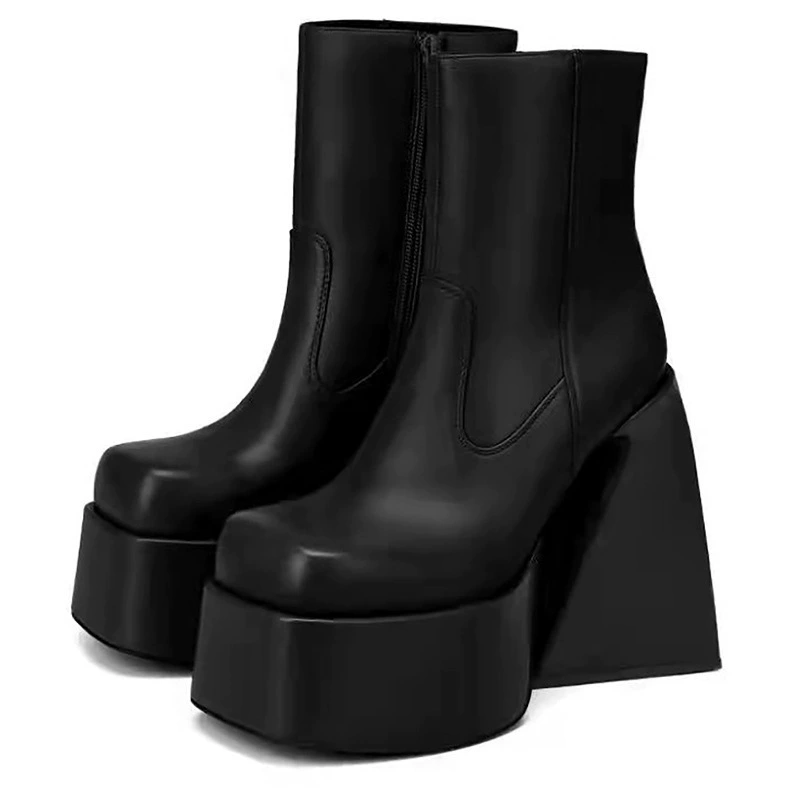 (Cross-border trading), low boots platform, European style, plus size