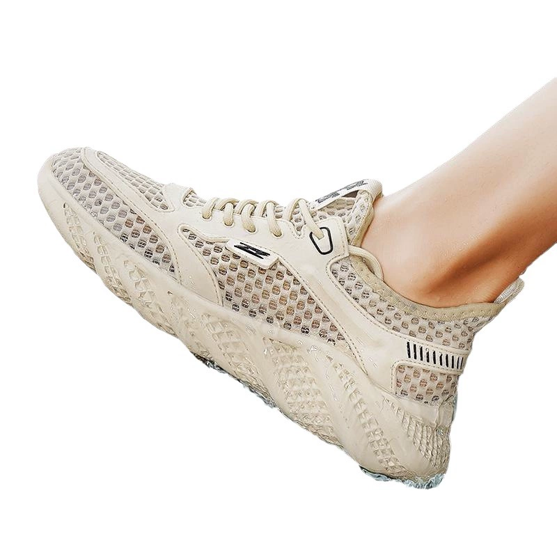 GG71 новые мужские кроссовки trace stream shoes, водо- related shoes, high net shoes hollow shoes, air -breathable net cloth sports tide shoes 38 yards