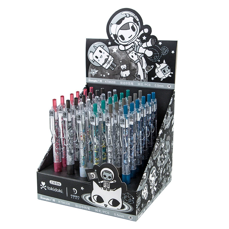 3698 Guangbo KT86208 Tokidoki China Lunar Lunar Exploration Press a neutral pen 0.5mm Student Writing