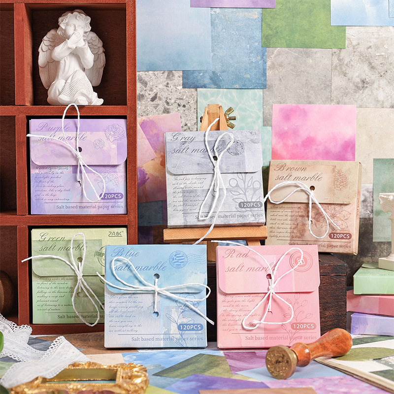 Papel de material de viento para niños, cuentas de mano, papel de notas de fondo no adhesivo, papel de fondo, mensaje de notas