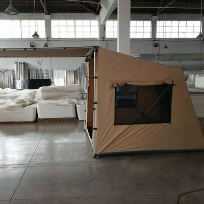Self-driving travel car tail extension tent car side tent with mesh canopy front hall SUV tent car tail tent wholesale