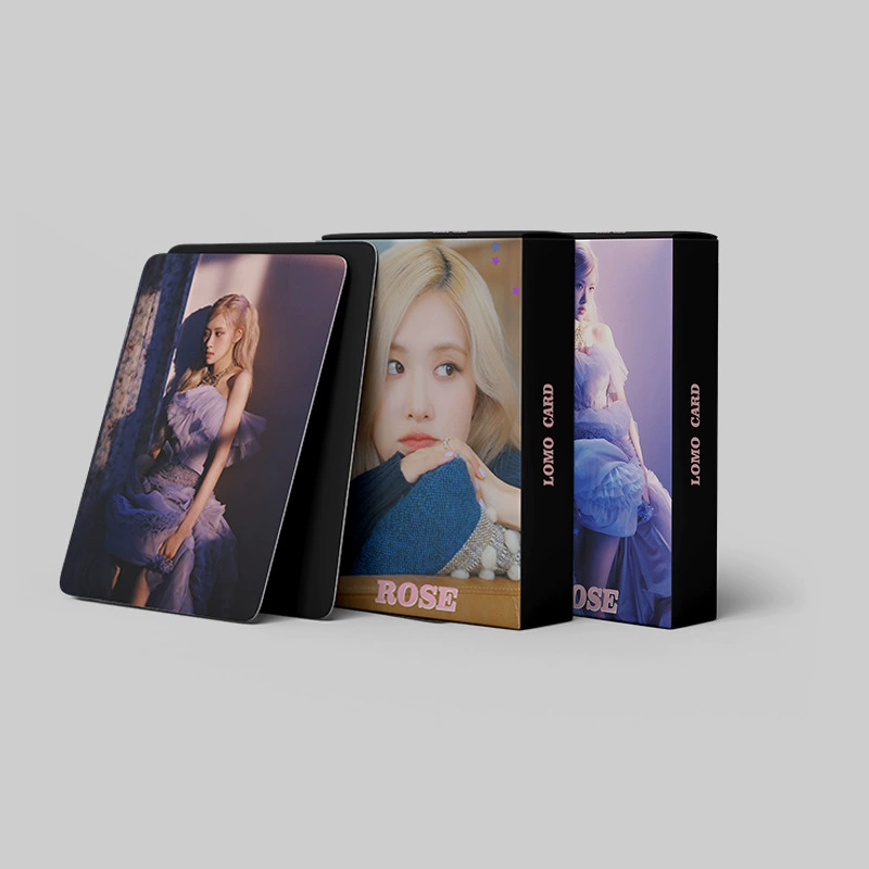 55-pieces bp powder makeup personal lomo mini photo cards random photo card collectibles
