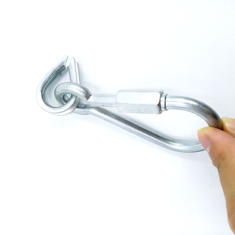 温州佰特 厂家直销 电镀锌葫芦形连接环带鸡心环