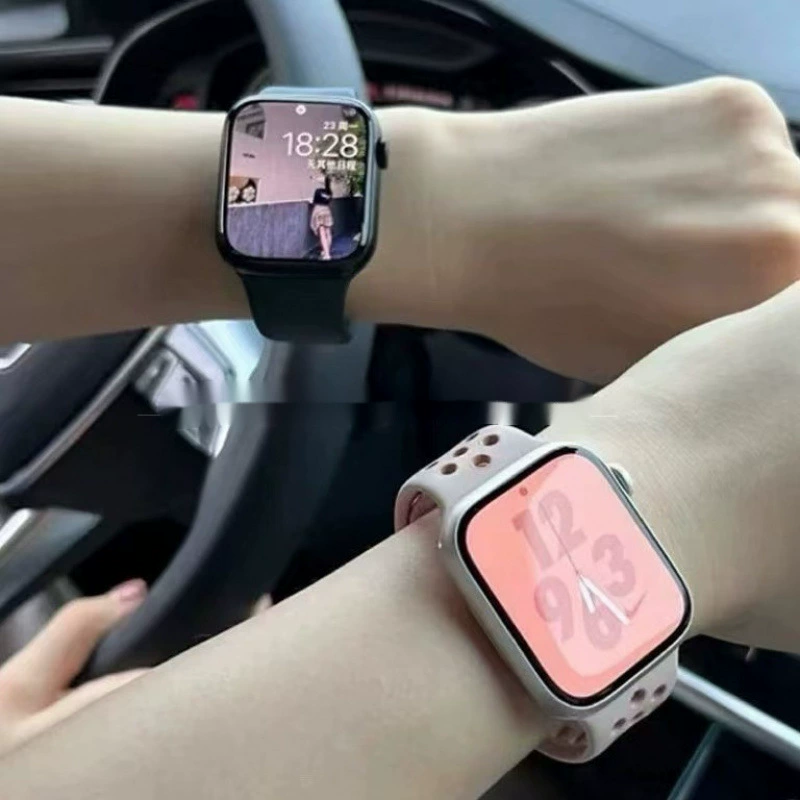 Умные часы Watch9, стильная Bluetooth-камера, звонки, компьютер, шагомер, топовые спортивные часы Huaqiangbei