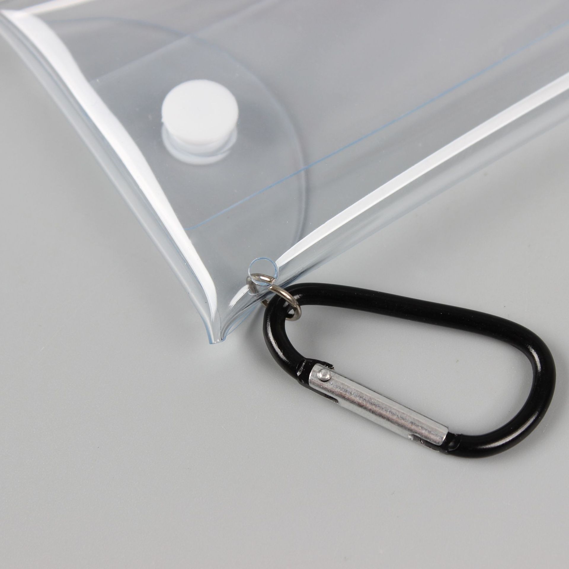 Caminar bebé ciego caja bolsa al por mayor de PVC transparente llavero monedero joyería en stock joyería regalo bolsa de embalaje