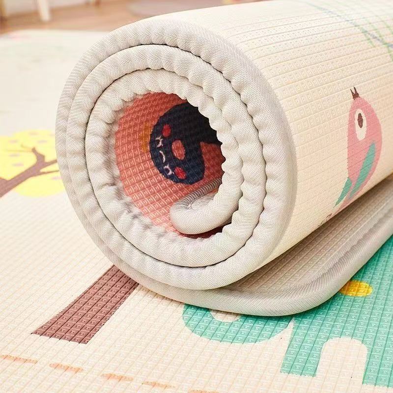 Niños engrosados alfombra de piso de arrastre ecológico alfombra de espuma impermeable alfombra anti-caída sala de estar bebé fácil de almacenar alfombra de arrastre