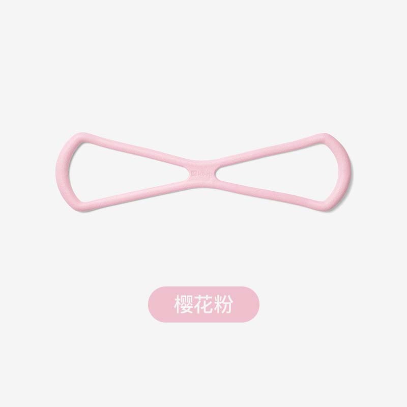 女性用8の字テンショナー、テンションロープ、背中トレーニング用ゴムバンド、背中開きゴムロープ、男性用ホームフィットネススポーツ用品|undefined