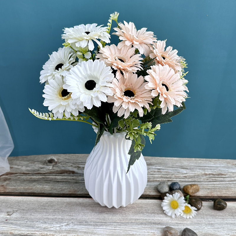 Yujin 7 Fork Spring sun Lotus wedding decoration artificial flower Wuqing District fake flower home decoration decoration tongue sound props Yujin 7 Fork Spring sun Lotus wedding decoration artificial flower Wuqing District fake flower home decoration decoration tongue sound props