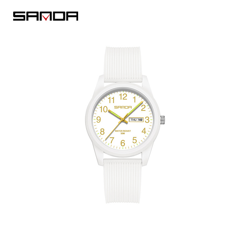 6090 Double Calendar Platinum Women
