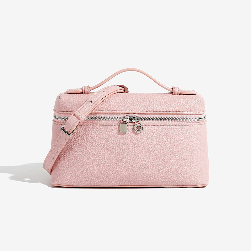 Bolso de Hombro Mini Estilo Lonchera LP19 de Cuero PU para Uso Diario