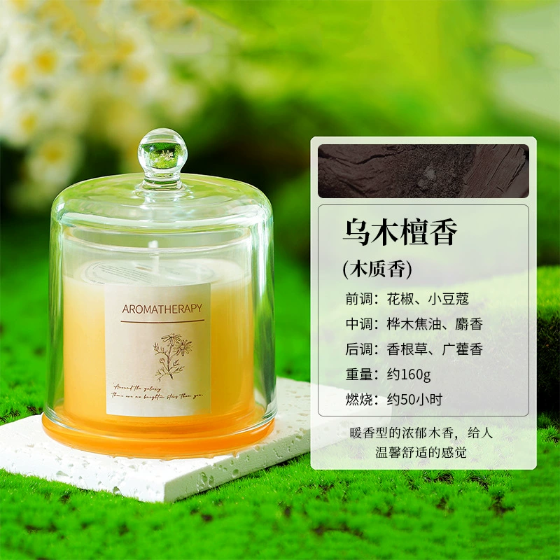 Aromatherapy, glass perfumed candle, DIY