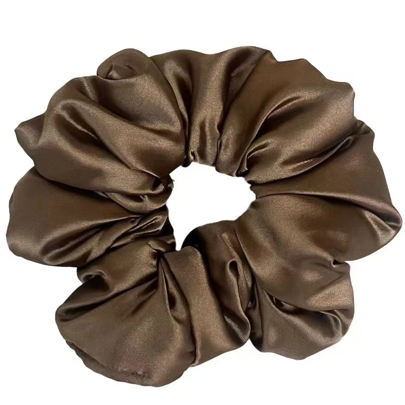 Nuevo lazo de raso estampado, coletero de encaje elegante estilo chino, cuerda para el pelo de cola de caballo al por mayor