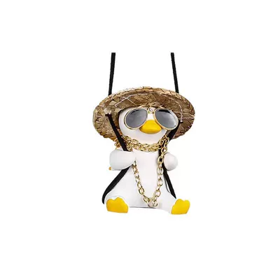Swing Car Rearview Mirror Hanging Decoration — Car hanging - backpack-tycoon-yellow