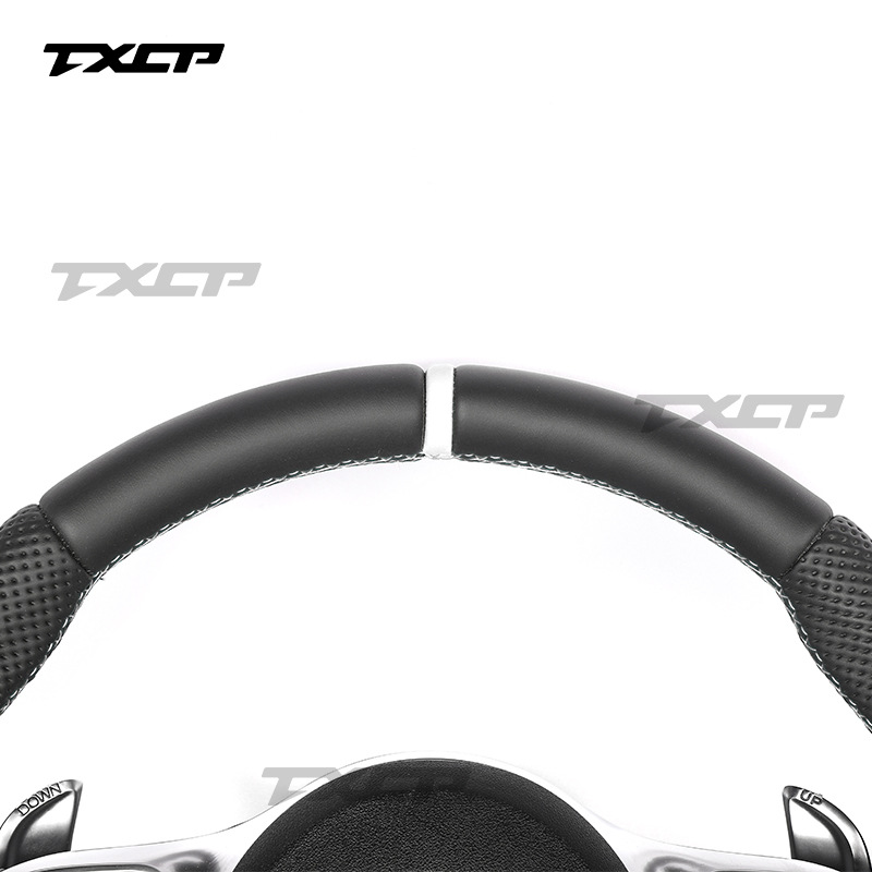 Suitable for Mercedes-Benz W206W205W204 W211 AMG GT GLE CLA upgraded leather car steering wheel