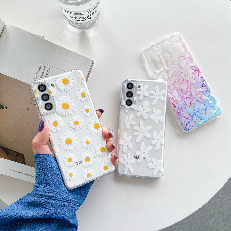 Handyhülle Für Samsung S26 Ultra Und Iphone 17 Mit Blumenmuster_voghion.com