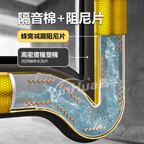 Insulated sound-absorbing self-adhesive pipe wrap for drainage pipes, bathroom gold damping film shock absorption noise reduction insulation wholesale