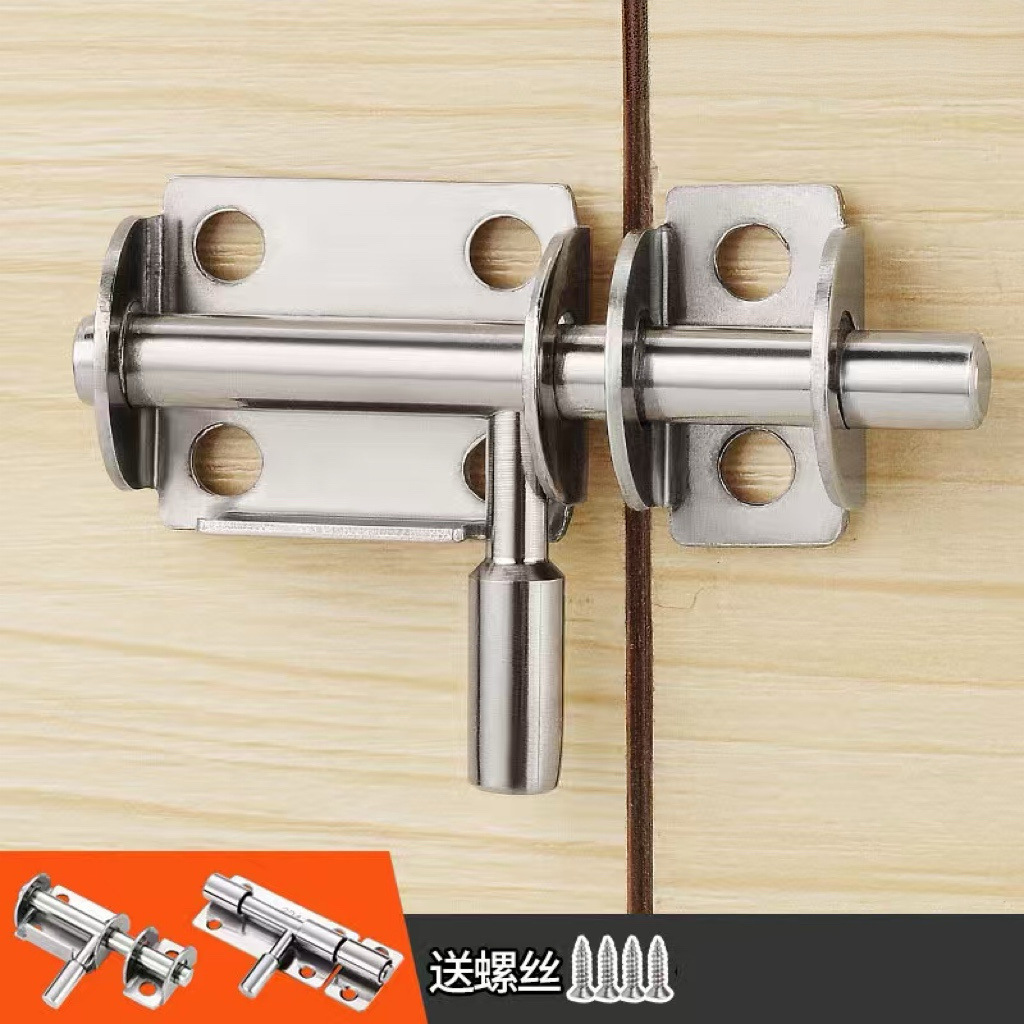 304 acero inoxidable cerradura de la puerta del baño cerradura de madera puerta y ventana antirrobo cerradura cerradura