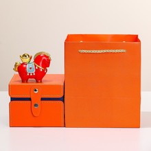 创意马年吉祥物国潮马摆件年会伴手礼生肖马礼品套装春节送礼小马