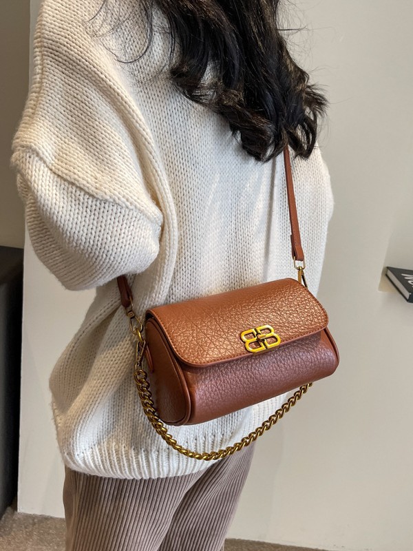 Nicho retrógrado francés bolso pequeño para mujeres nueva moda transfronteriza alta sensación de cadena universal bolso de hombro