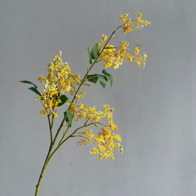 模擬花、大枝、槐の花、紫雲英、霧の枝、シルクフラワー、テーブルフラワーアレンジメント、装飾フラワーアレンジメント、玄関フラワー|undefined