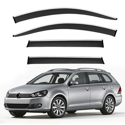 Rain shield – for Volkswagen VW Jetta SportWagen - standard-packaging-without-logo-jetta-sportwagenmk6-5k-2009with-bright-trimrain-shield
