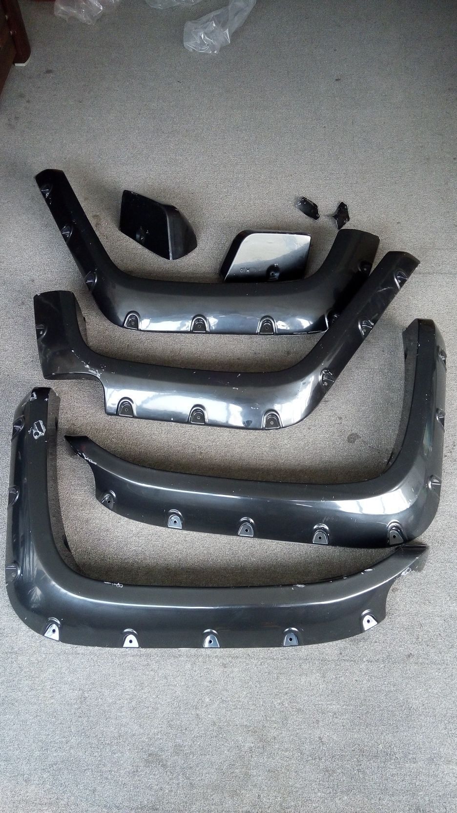 Suitable for Toyota FJ Cruiser widened wheel arches, ABS off-road modification wheel arches, FJ Cruiser pickup modification
