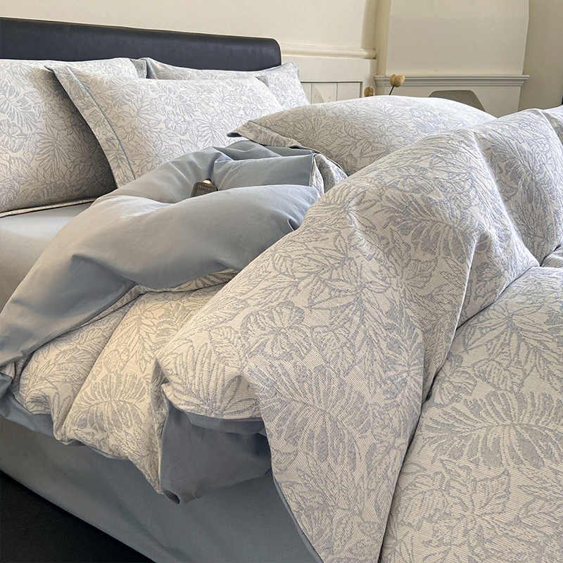 Class a High-End All-Cotton Brushed Four-Piece Set, Pure Cotton 100% Thickened Duvet Cover, Bed Sheet, Fitted Sheet, 2026 New Spring and Summer Bedding