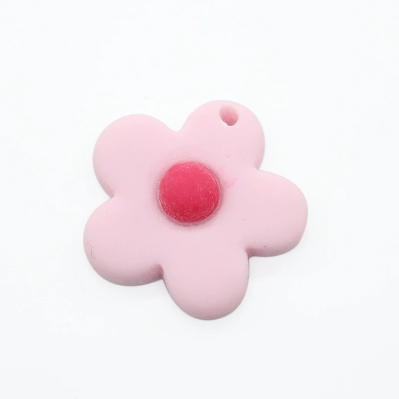 Matte accessories flower-shaped, hair accessory, socks, DIY