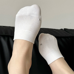 Half-Sole Socks for Women, Shallow Mouth, Anti-Slip, Invisible, Non-Slip, Summer High-Heeled Shoes, Slippers, Breathable Mesh Half Sole