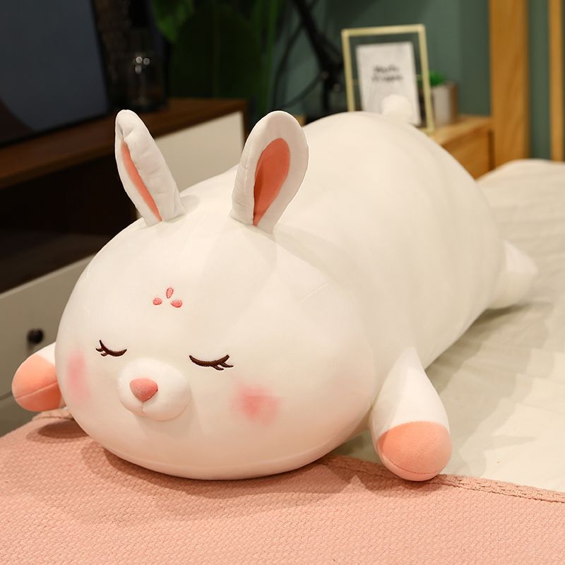 (2개) 베개 돼지 인형 귀여운 부드러운 소녀 잠자는 큰 인형 곰 생일 선물 국경 독립 역