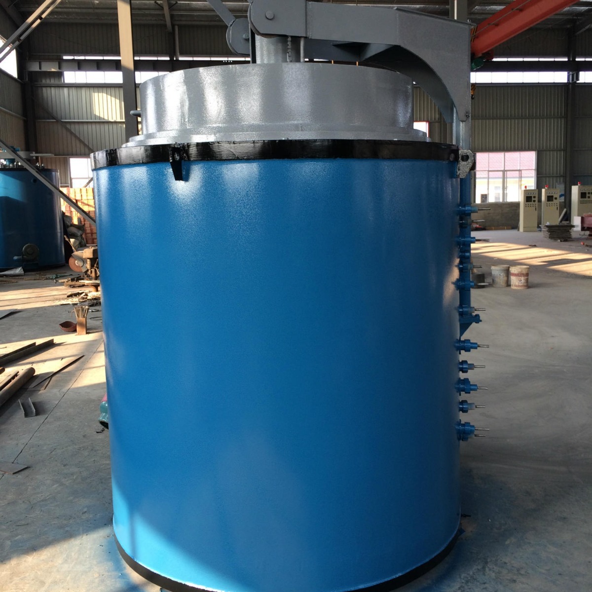 厂家制造各种工业电炉工业炉热处理设备 井式回火炉