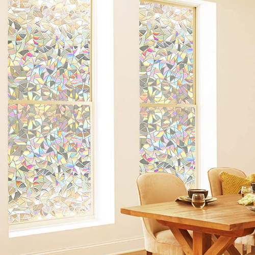 New colorful frosted glue-free electrostatic glass sticker bathroom bathroom anti-peeping and light-shielding PET film glass sticker