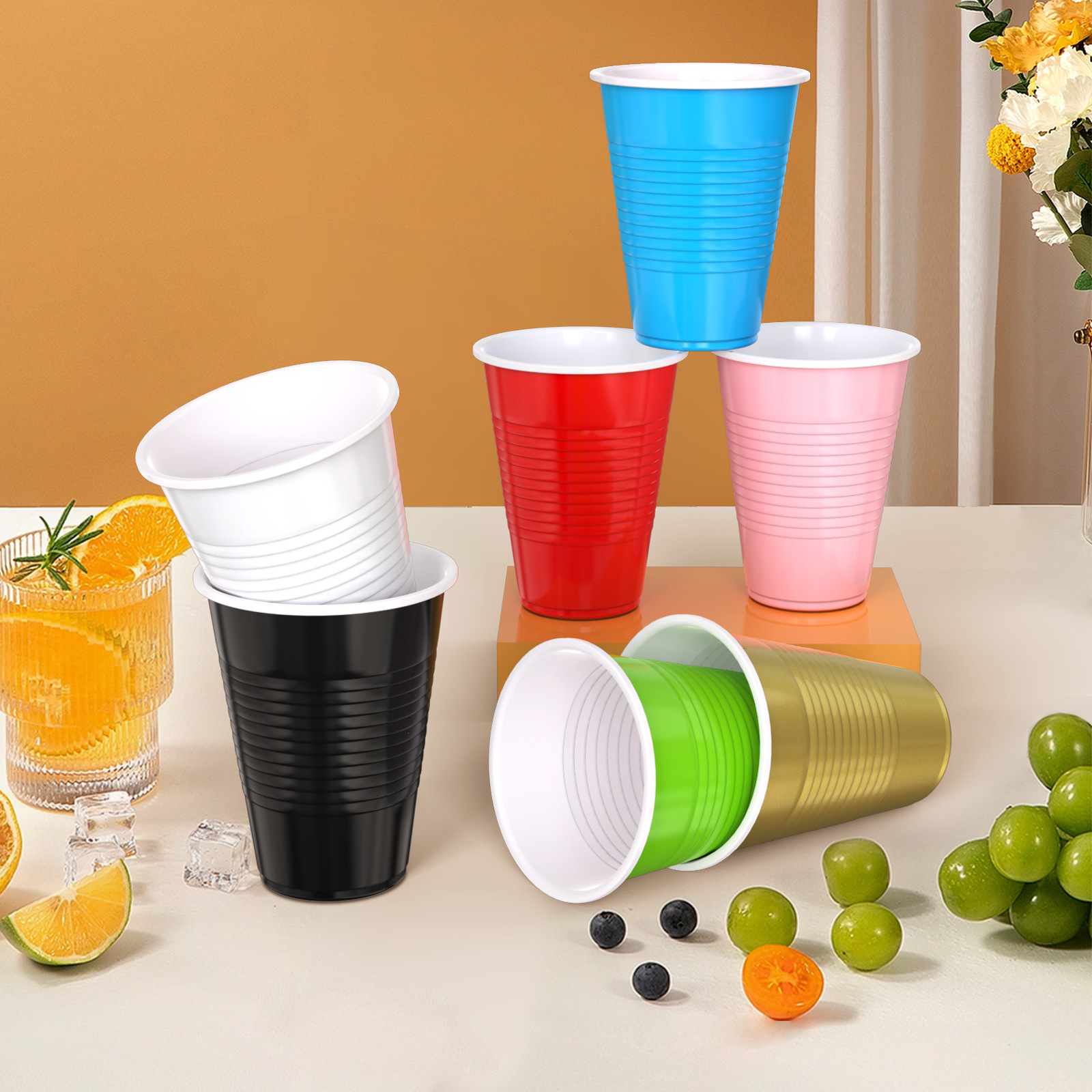 Beer Pong Set Plastic Cups 16oz