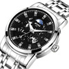 Waterproof fashionable mechanical men's watch, Switzerland, fully automatic