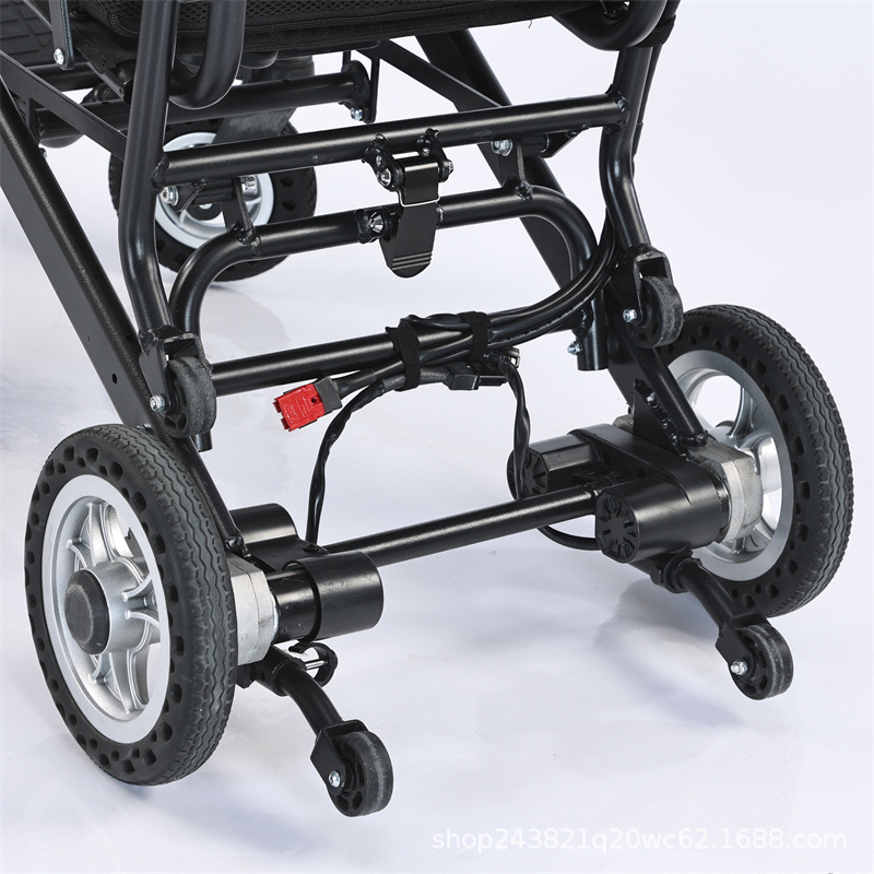 Electric Wheelchair 24V for Disabled and Elderly, Foldable Electric Scooter with Long Battery Life