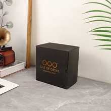 FSC厂家木盒正方形抽拉盒实木首饰盒橡胶木圣诞木盒子包装喜糖礼