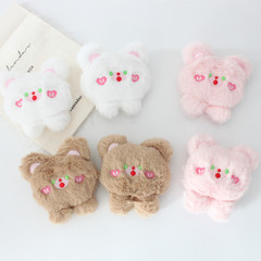 Cute cartoon bear with feet, brooch, bear doll, bag pendant, headwear, earmuffs, shoe accessories