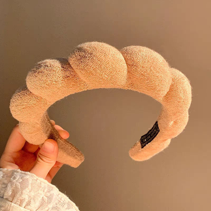 Yu Shuxin con el mismo tipo de pilom nubes de cabello torsión varilla de ojos grandes extraños cabello de esponja interesante adornamiento para el cabello al por mayor