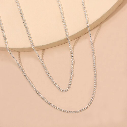 Aliexpress ebay European and American fashion simple double layer asymmetric waist chain bikini body chain wholesale